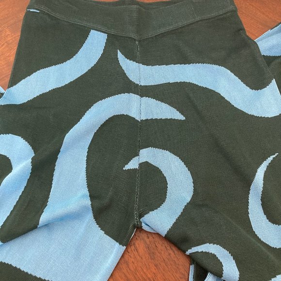 Paloma Wools Fuego pants in blue and green - Picture 3 of 7